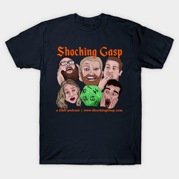 Shocking Gasp Logo T-Shirt by Shocking Gasp Official Store